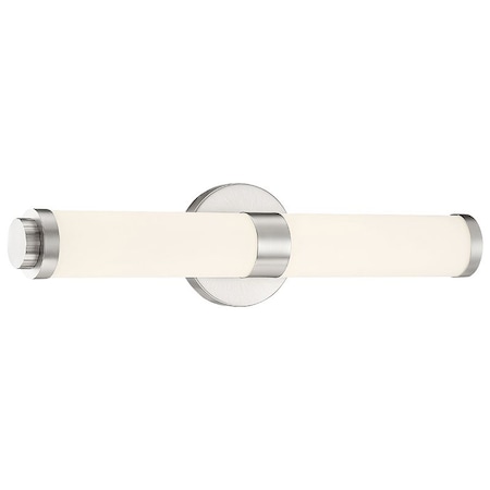 Access Lighting Aqua, LED Vanity, Brushed Steel Finish, Opal Glass 62530LEDD-BS/OPL